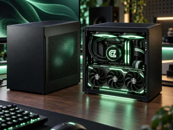 Aeros Mini custom small form factor PC by Customz Penang – compact build without compromise