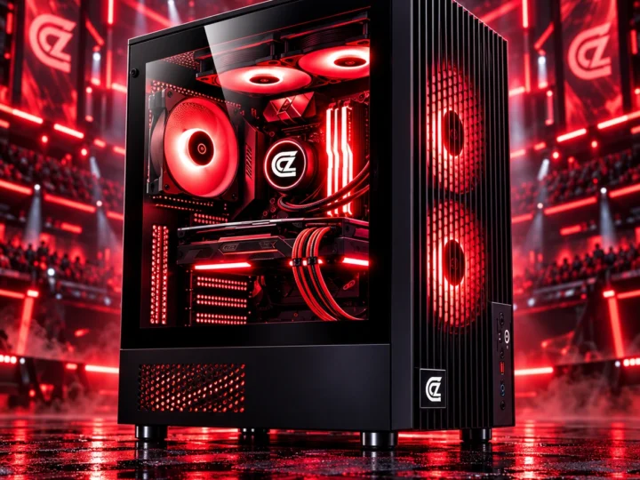 Striker GT custom gaming PC by Customz Penang – lean esports build tuned for high frame rates