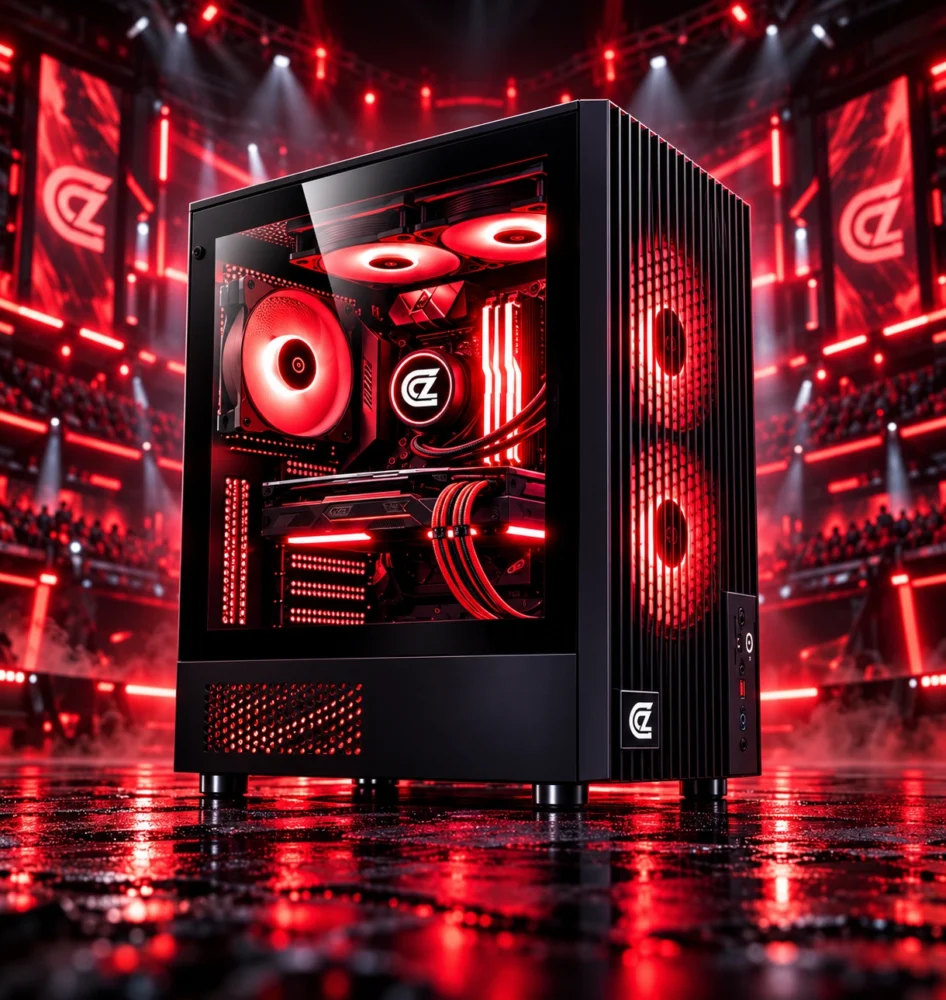 Striker GT custom gaming PC by Customz Penang – lean esports build tuned for high frame rates