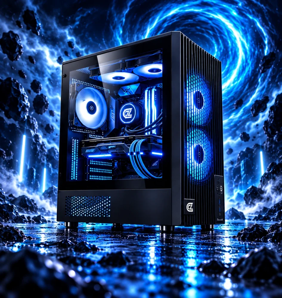 Vortex Core custom gaming PC by Customz Penang – well-rounded 1080p gaming build with strong air cooling