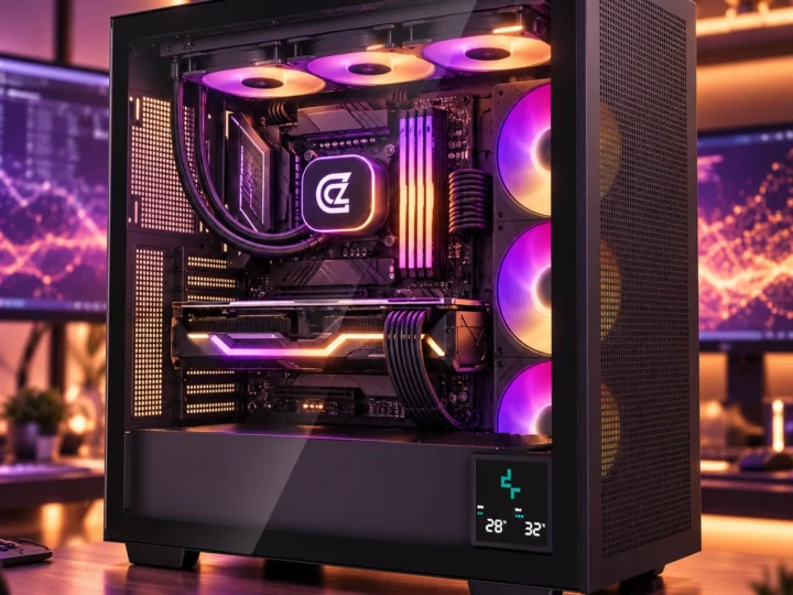Omega Elite custom PC by Customz Penang – top-tier AI and compute workstation
